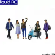 Tamiya USA TAM24356 1/24 Campus Friends Set II