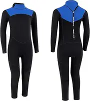 YDQUANI Kids Wetsuit Full Length 2 mm Wetsuit for Boys Girls, Thermal Neoprene Diving Suit Swimsuits for Surfing Open Water Swimming Snorkeling Bodyboarding