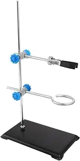 Alipis 1Pc Mini Chemical Laboratory Retort Stand Portable Rack Stable Metal Holder for Lab Supplies and Lightweight Design for Experiments and Research