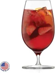 Libbey Signature Kentfield Footed Beverage Glasses, 13.5-ounce, Set of 4