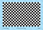 Auto Masters Decals Checkered Flag Sheet Decal Set 5mm Blocks