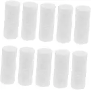BEBEMOKO Portable 10 Pack Cotton Firestarters Easy Ignition for Outdoor Fire Pits Camping Bbqs Lightweight and Compact