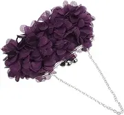 [BESTYASH] Bridal Bag Compact Stylish Evening Clutch for Lady Flower Pattern for Banquets