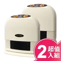 在飛比找PChome24h購物優惠-嘉麗寶定時型陶瓷電暖器(二入超值組) SN-869T