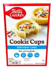 NEW Betty Crocker Birthday Cake Cookie Cups Baking Kit 14.1 oz FREE SHIPPING