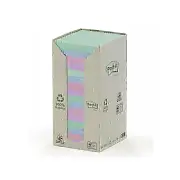 Post-It Recycled Notes Pastel 76 x 76mm 16-Pack