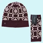 Bundle Kate Spade Wool Blend Arabesque Beanie & Arm Warmers English Rose!