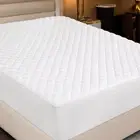 California King Size Mattress Topper - Soft Quilted Mattress Protector - Fitt...