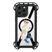 iPhone 16 Pro Max Ultra Bounce Case MagSafe Compatible Lady Drinking Coffee