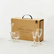 NEW-west elm cordial glasses St Of 4 #94109