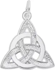 Sterling Silver Celtic Circle Of Life Charm by Rembrandt