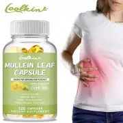 Mullein Leaf 1000mg - for Lung Cleanse Detox Respiratory Immune System Boost