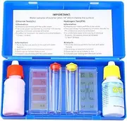 KONTONTY Spa Water Test Kit Pool Test Reagent Test Liquid Swimming Pool Testing Kit