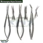 Microsurgery Castroviejo Noyes Spring Action Scissor Surgical Ophthalmic Shears