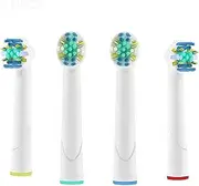 4Pcs Replacement Brush Heads Compatible With Oral B Toothbrush Precision Clean