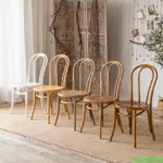 曲木餐椅THONET椅法式復古椅子做舊實木餐椅美式餐椅桑納索耐特椅-1