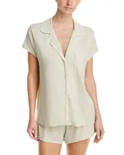 Eberjey Frida Whipstitch Short Pajama Set