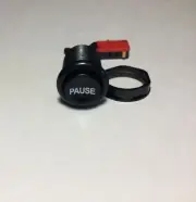 PAUSE Push Button arcade black with micro switch .28mm long mame diy