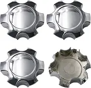 4PCS Custom 140mm 5.5 Inch Hubcaps Car Truck Blank Wheel Hub Center Caps for Sequoia Tundra 2003-2006 (17" 5 Twin Spoke Wheels) 42603-420NM-01 6944 (Chrome)