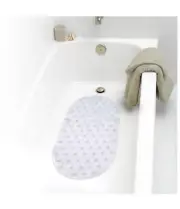 Clear Woven Bathmat