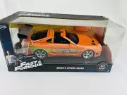 Jada Toys Fast & Furious Brian’s Orange Toyota Supra 1:24 Brand New