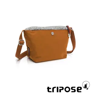 tripose 漫遊系列三角斜背包 稻禾駝
