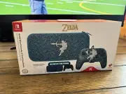 PDP ZELDA Glow in Dark Wired Controller & Travel Case Nintendo Switch NEW SEALED