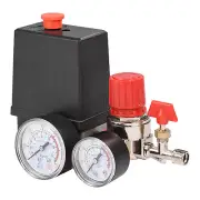 Air Compressor Pressure Switch Control Valve Regulator With Gauges