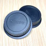 2x Canon Vintage Rear Lens Caps EF FILM SLR Lenses Taiwan - BARGAIN - Free Post