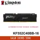 【MR3C】含稅 KINGSTON FURY Beast 16GB DDR5 5200 桌上型記憶體 KF552C40BB-16