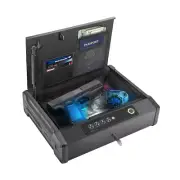 LOCKLY Smart Safe w/ Fast One Touch Access PGV528WMB Black BRAND NEW Sealed Fast