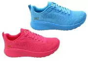 Brand New Skechers Womens Bobs Sport Squad Chaos Cool Rythms Shoes