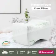 Bed Leg Knee Support Pillow Memory Foam Foot Rest Ankle Cushion Side Sleeper