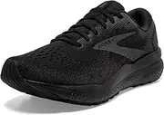 [Brooks] Men s Ghost 16 Neutral Running Shoe - Black/Black/Ebony - 7.5 Narrow