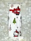 Hello Kitty Christmas Plush Throw Blanket