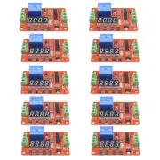 1/2/5/10 Pieces 12V Automation Self-lock Relay Delay Cycle Timer Module PLC Home