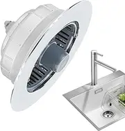 [Generic] Kitchen Sink Drain Strainer, Three in 1 Anti-Clogging Pop Up Drain Plug, Garbage Disposal Plug, Kitchen Accessories for Intercepting Food Scraps and Vegetable Leaves