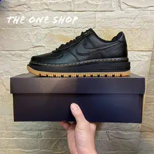 TheOneShop NIKE AIR FORCE 1 LUXE 黑色 全黑 膠底 防水 皮革 DB4109-001