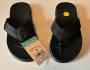 REEF CUSHION PHANTOM men's flip flop sandals, black, SIZE8
