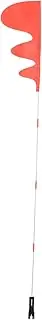 FONDOTIN Bike Safety Flag Set Fiberglass Pole Mounting Bracket Bike Flag Holder Kids and Seniors Safety