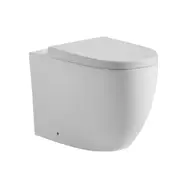 595*360*410mm Poseidon Avery Gloss White Box Rim Wall Faced Floor Pan