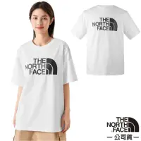 在飛比找momo購物網優惠-【The North Face】男女 吸濕透氣純棉圓領短袖T