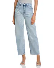 Pistola Wes High Rise Barrel Jeans in Glitz