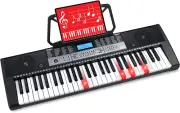 54-Key Electronic Keyboard Piano Portable Beginner Electric Keyboard Complete Se