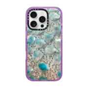 iPhone 16 Pro Impact Case MagSafe Compatible Vintage Sequin Puffs