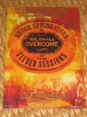 BRUCE SPRINGSTEEN - THE SEEGER SESSIONS - PROMO COUNTER POSTER