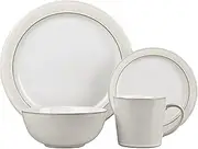 Denby 375041950 Natural Canvas Tableware Set, 16-Piece