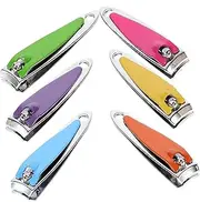Healeved Manicure Tool 6pcs Nail Clippers Nail Scissors Fingernail Trimmer Toenail Clippers Sturdy Structure