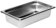 Thunder Group quarter size 2 1/2" deep 22 gauge anti jam pans, comes in each