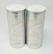 Revlon Charlie White Perfumed Body Powder 2.5 oz. (2 Pack) New Unboxed!